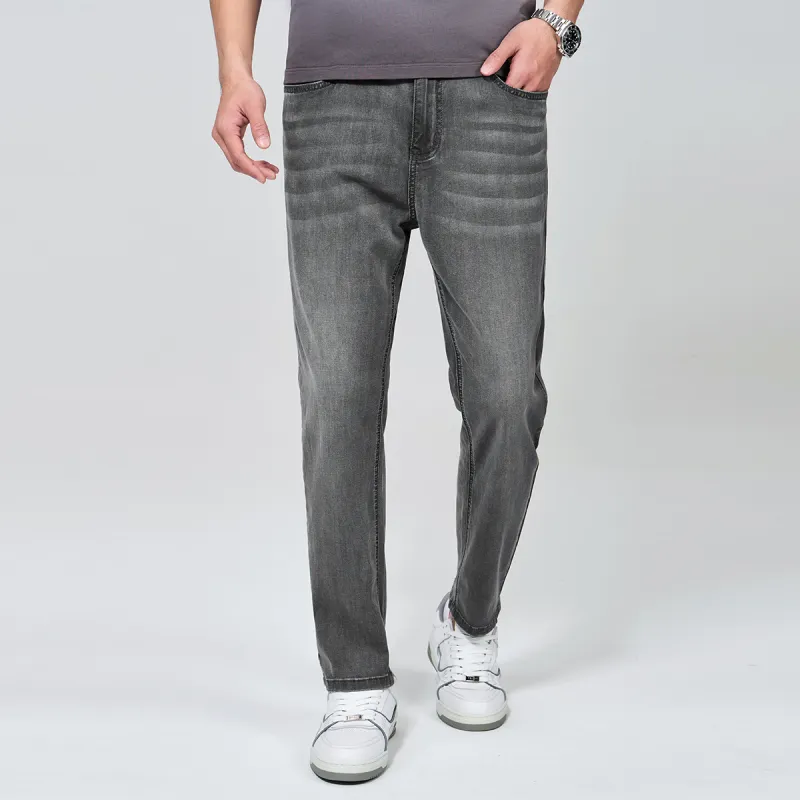 Dance With Wolves Jeans Men's Medium Gray-3