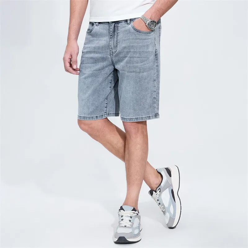 Dance With Wolves Denim Shorts Men's-3