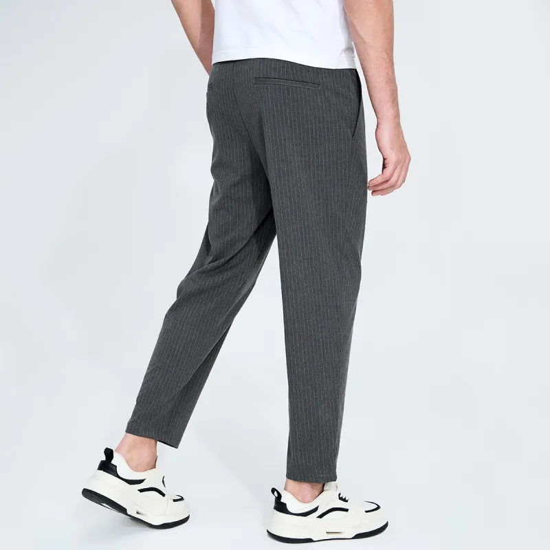Dance With Wolves Casual Pants Men's Medium Gray-6