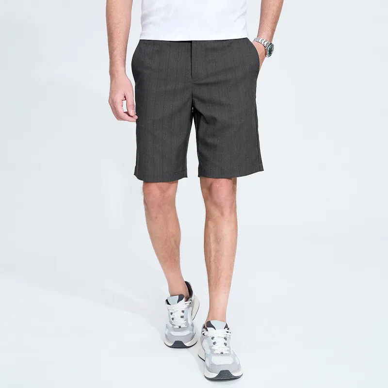 Dance With Wolves Casual Shorts Men's Dark Gray-3
