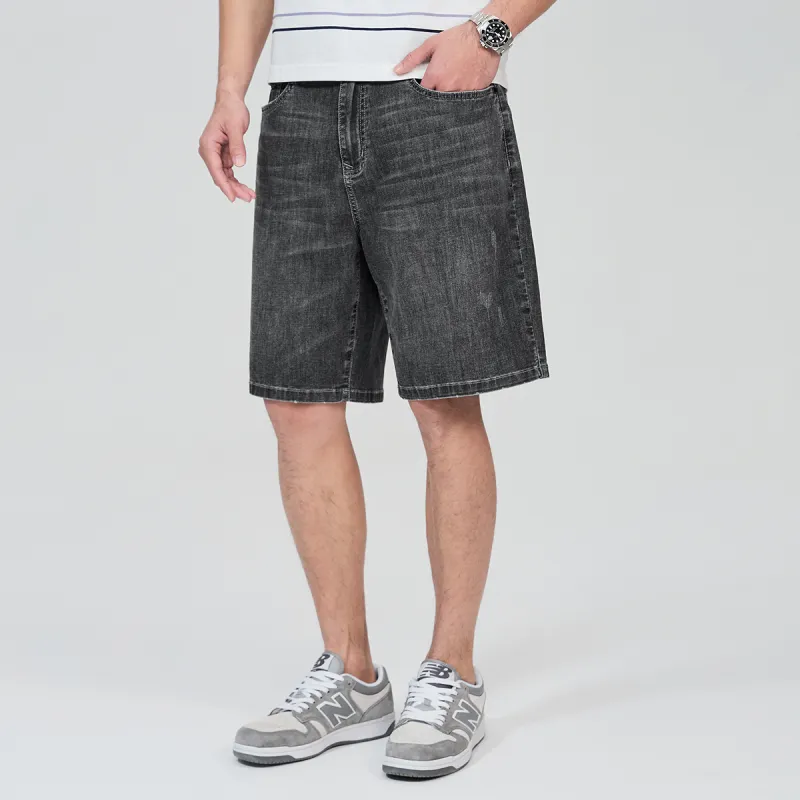 Dance With Wolves Denim Shorts Men's-3