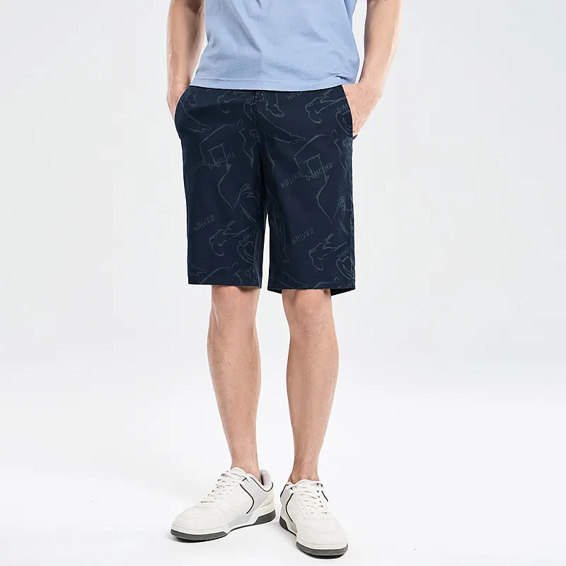 Dance With Wolves Casual Shorts Men's-3