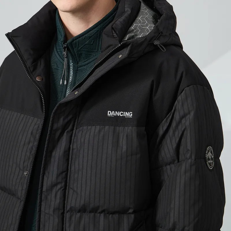 Dance With Wolves Down Jacket Men's Black-7
