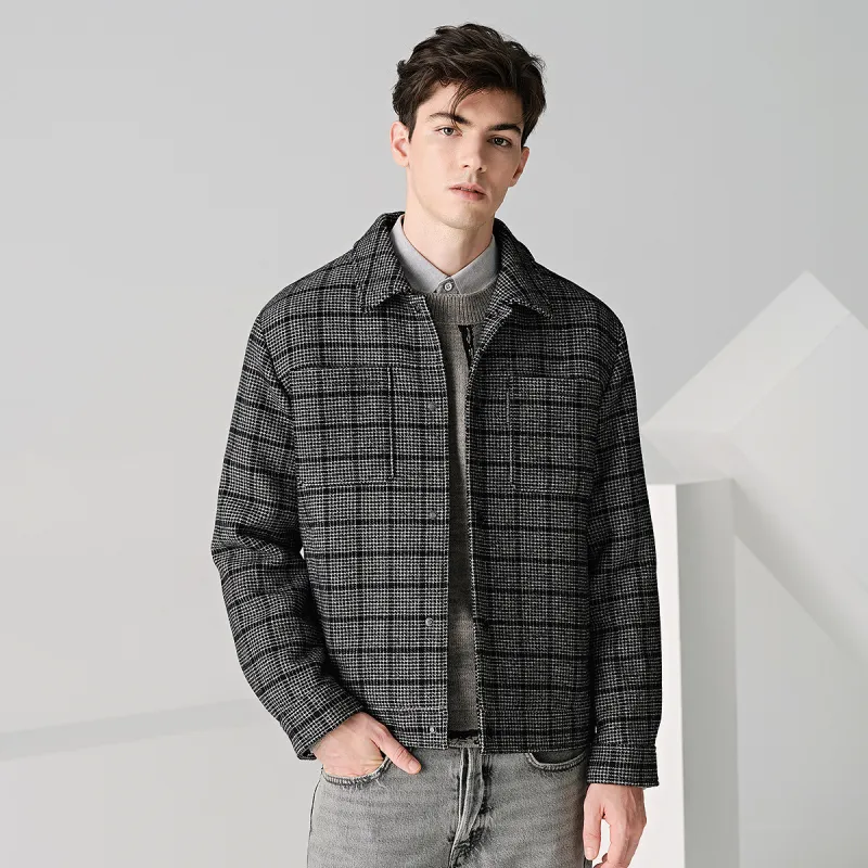 Dance With Wolves Jackets Coats Men's Dark Gray-4