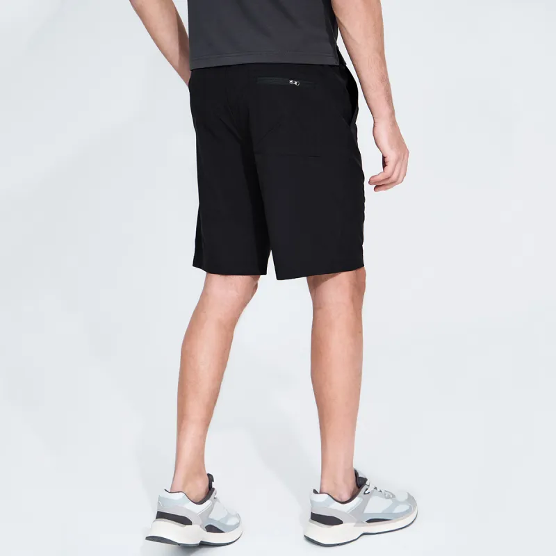 Dance With Wolves Casual Shorts Men's Black-5