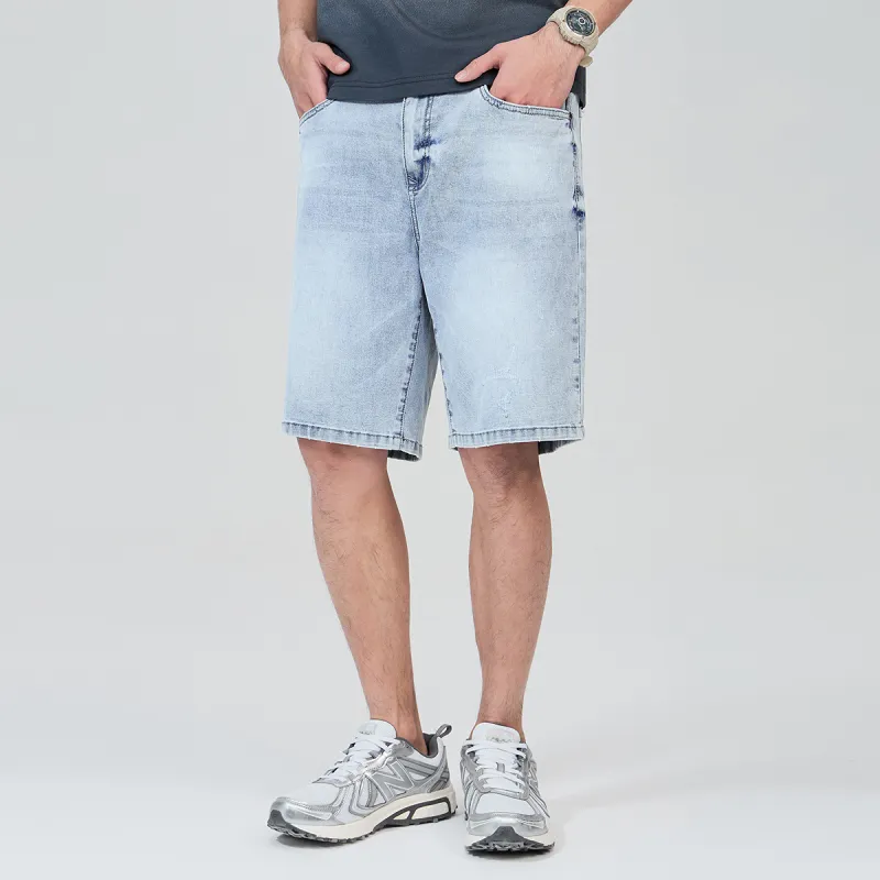 Dance With Wolves Denim Shorts Men's-9