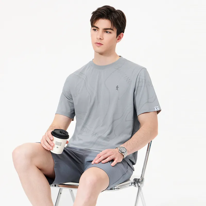 Dance With Wolves T Shirt Men's Silver White-2