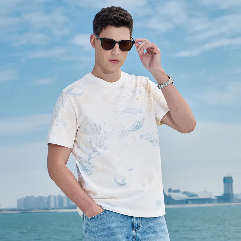 Dance With Wolves T Shirt Men's Raw White-3