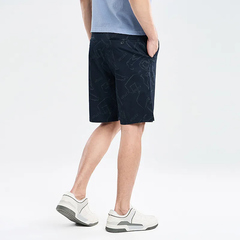 Dance With Wolves Casual Shorts Men's-4
