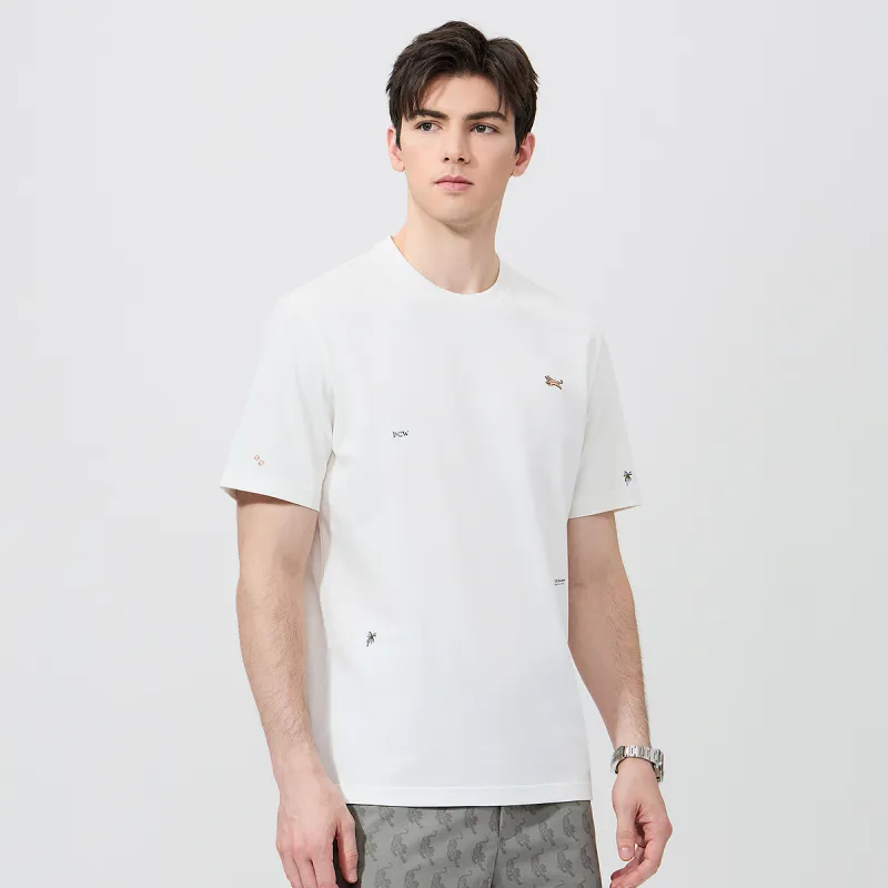 Dance With Wolves T Shirt Men's Raw White-4