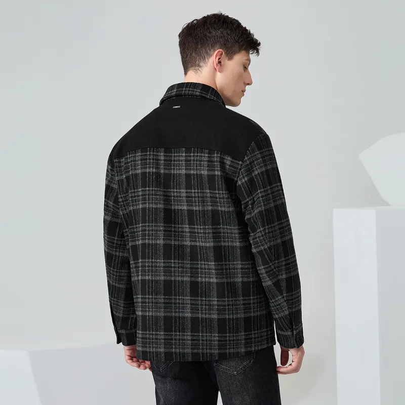 Dance With Wolves Jackets Coats Men's Black-5