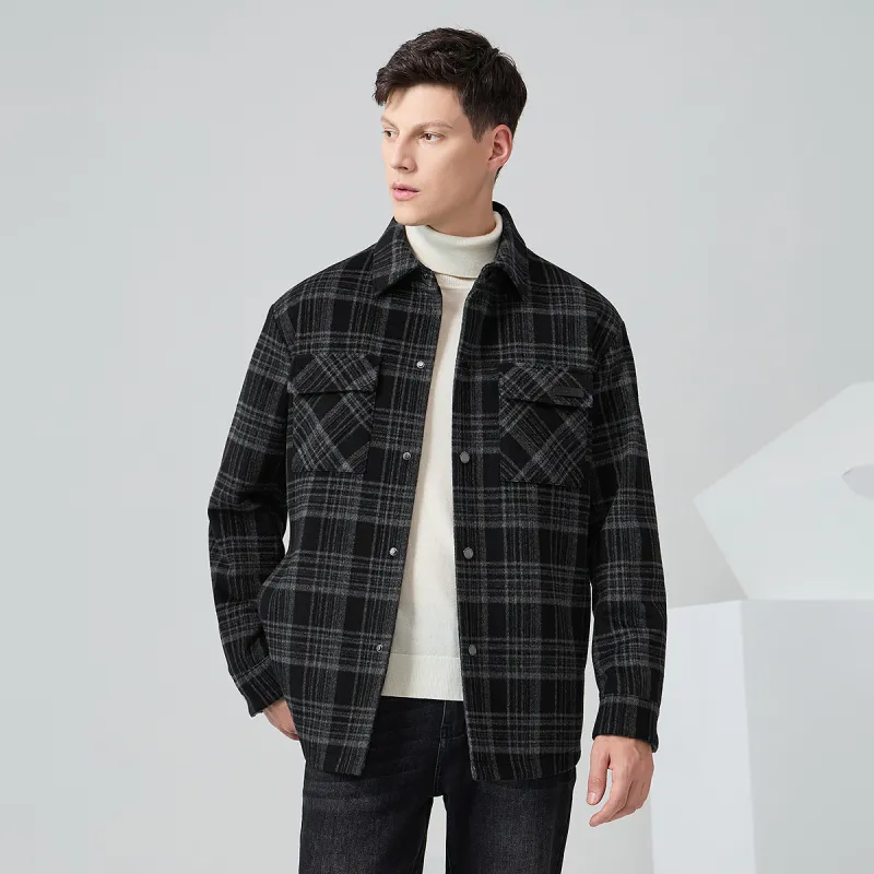 Dance With Wolves Jackets Coats Men's Black-4