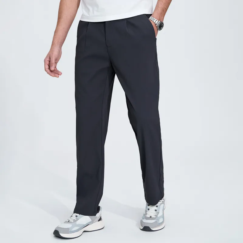 Dance With Wolves Casual Pants Men's Gray Blue-4