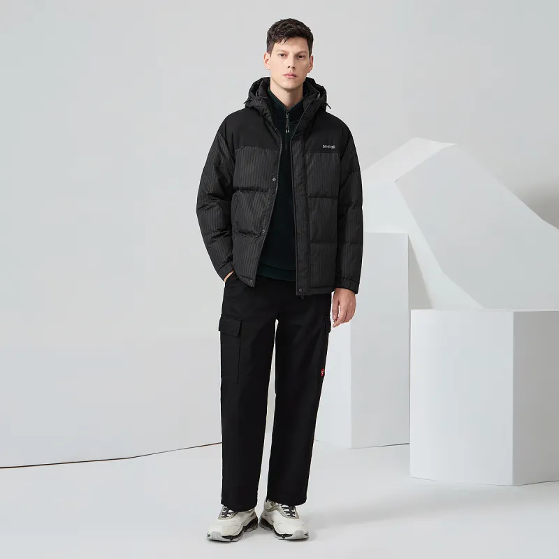 Dance With Wolves Down Jacket Men's Black-6