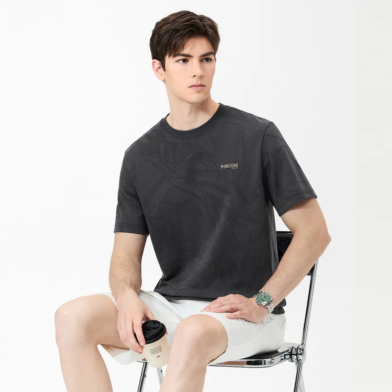 Dance With Wolves T Shirt Men's Dark Gray-2