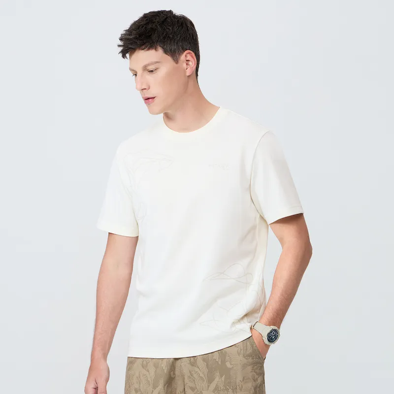 Dance With Wolves T Shirt Men's Ecru-2