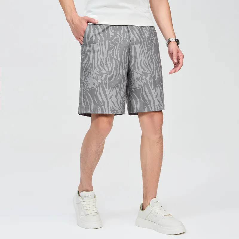 Dance With Wolves Casual Shorts Men's-11