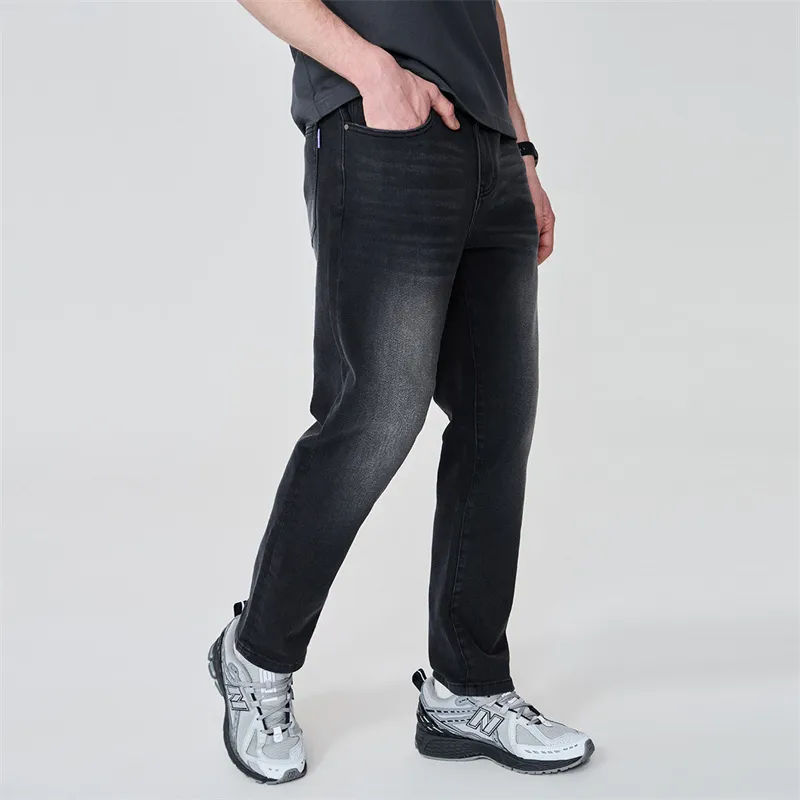 FAIRWHALE Jeans Men Dark Gray-5