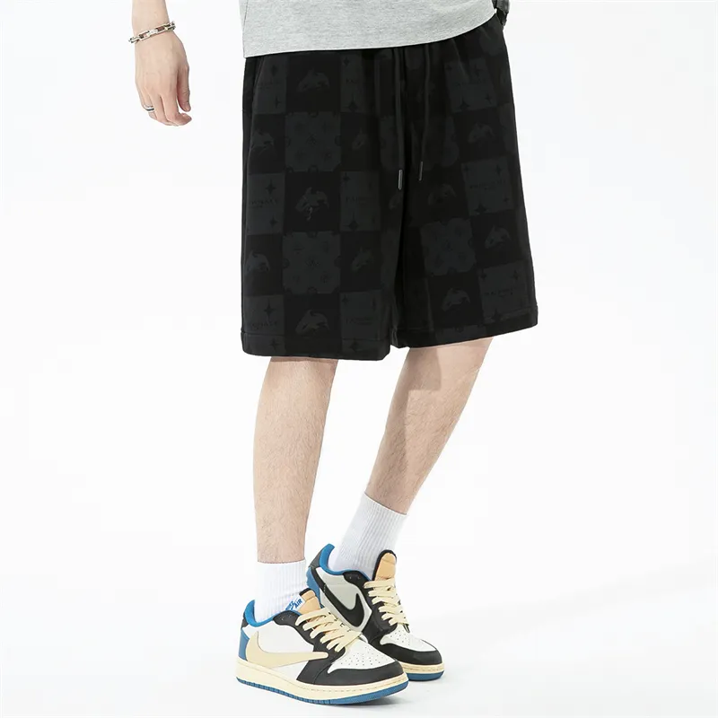 FAIRWHALE Casual Shorts Unisex Black-4