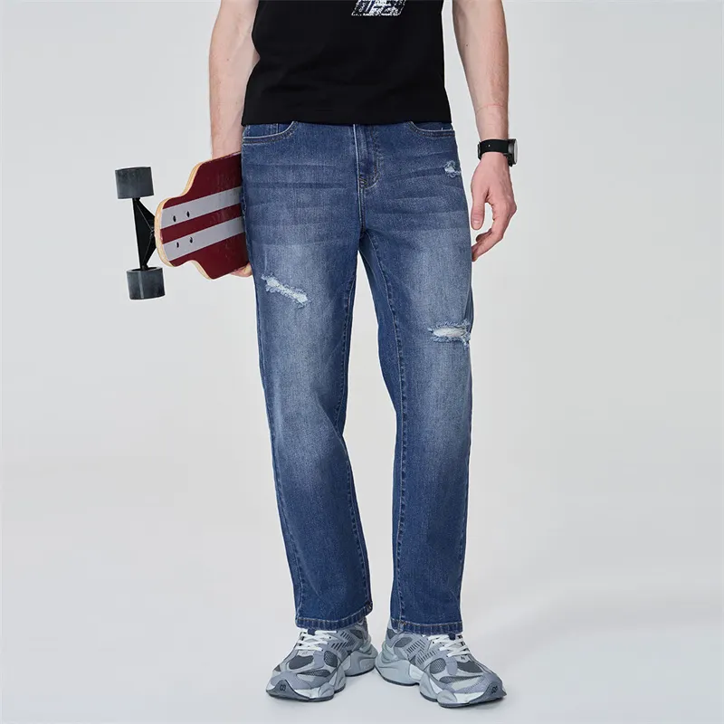 FAIRWHALE Jeans Men 112 Medium Blue-2