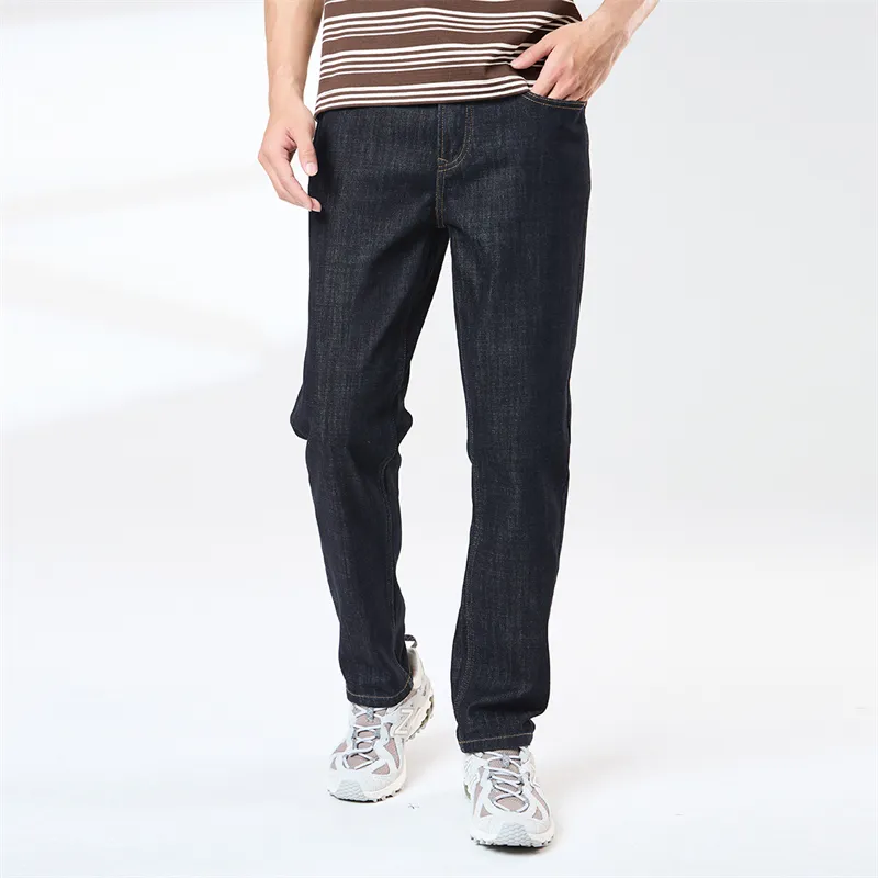 FAIRWHALE Jeans Men's Navy Blue-2