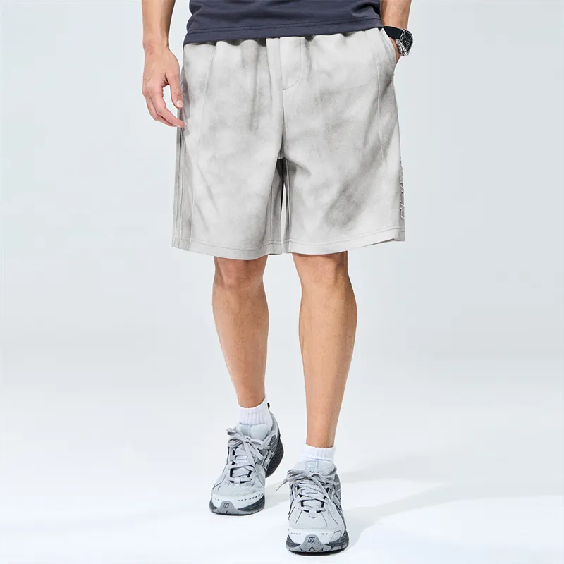 FAIRWHALE Casual Shorts Unisex 003 Medium Gray-3