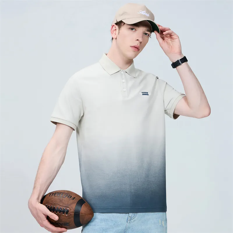 FAIRWHALE Polo Shirts Unisex 706 Light Khaki-2