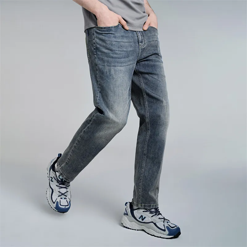 FAIRWHALE Jeans Unisex Medium Blue-5