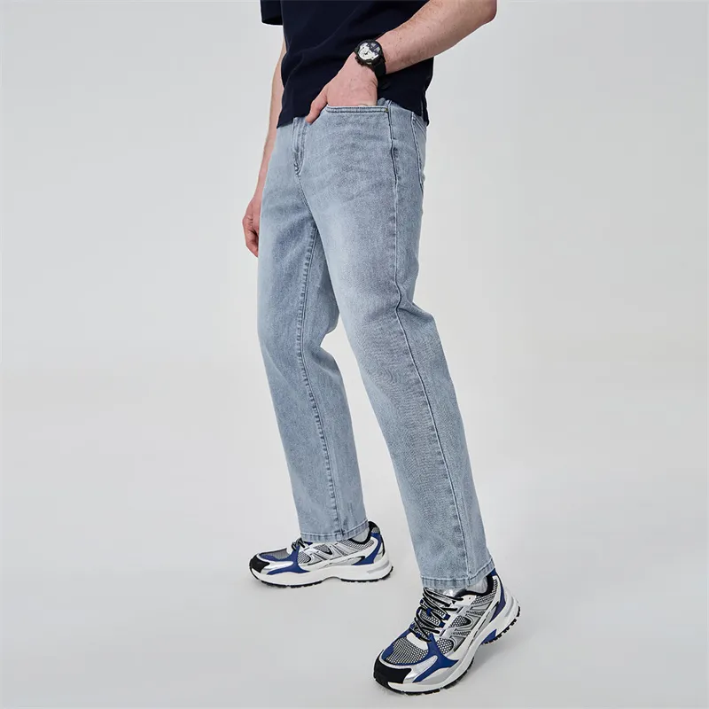 FAIRWHALE Jeans Men 102 Dark Blue-5