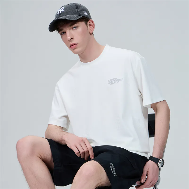 FAIRWHALE T Shirt Unisex Raw White-4
