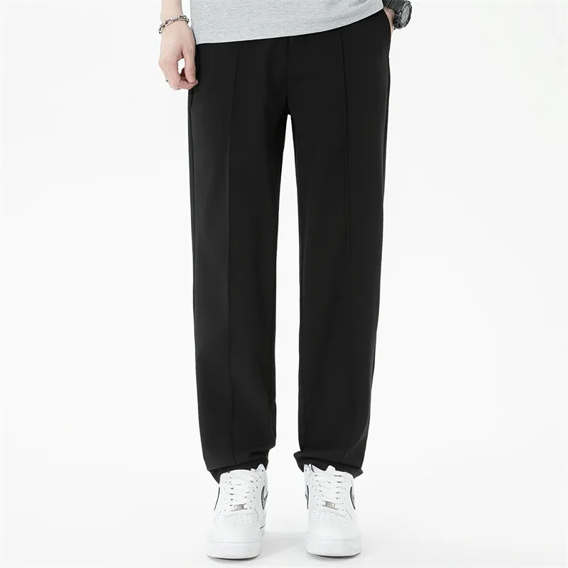 FAIRWHALE Casual Pants Unisex Black-3