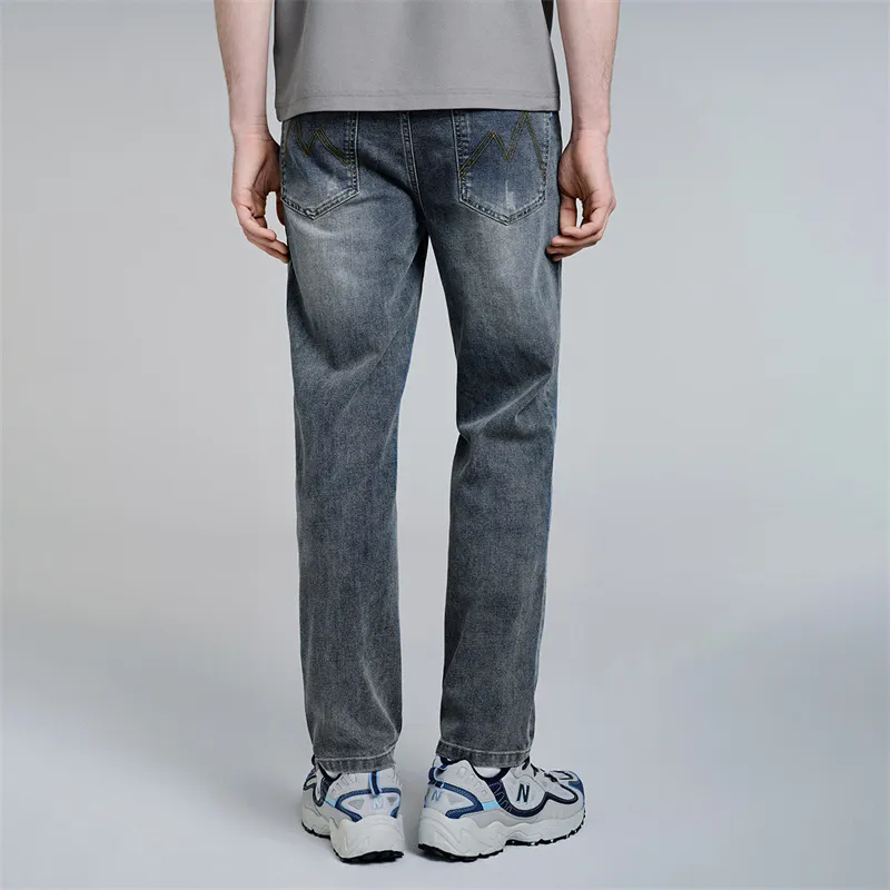 FAIRWHALE Jeans Unisex Medium Blue-3