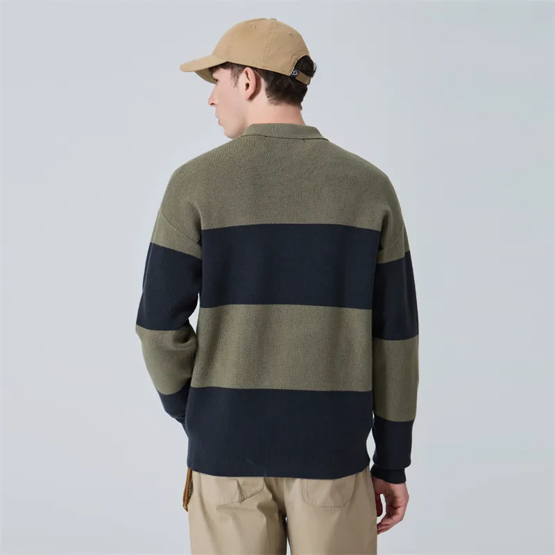 FAIRWHALE Sweater Unisex Army Green-5