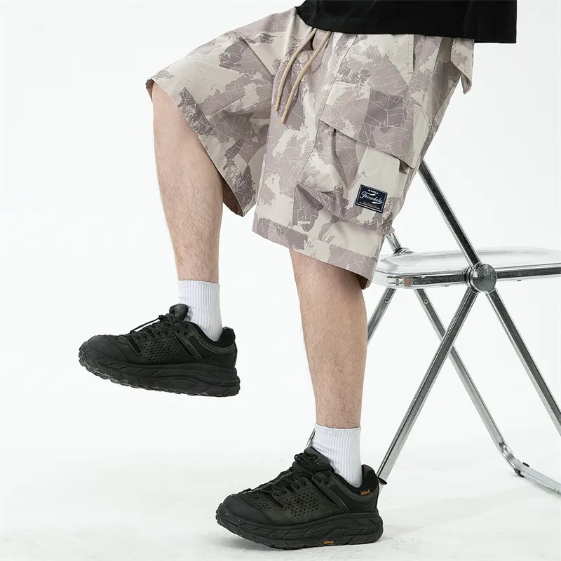 FAIRWHALE Cargo Shorts Unisex-13