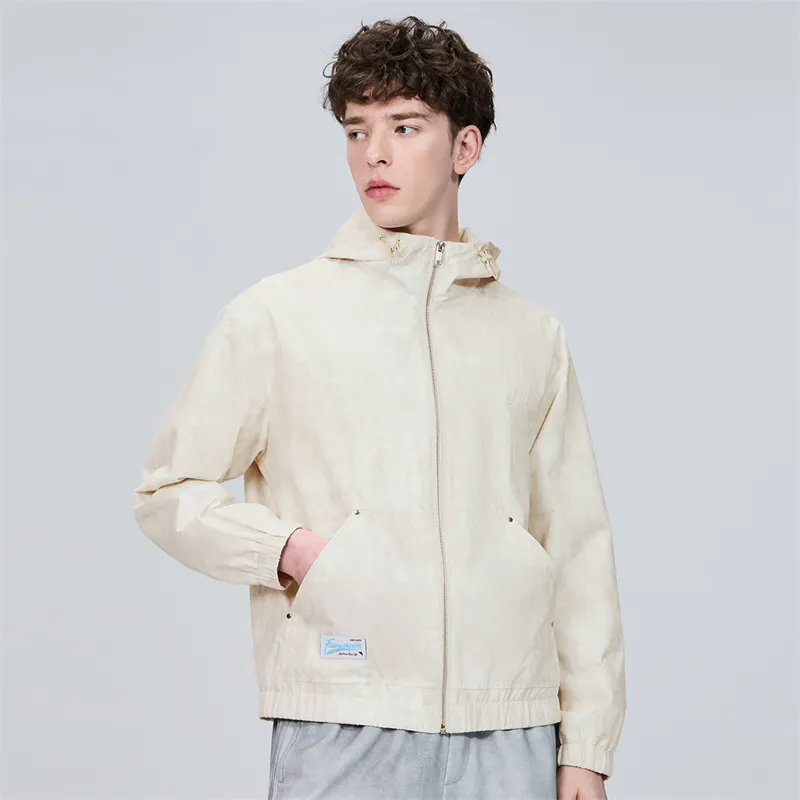 FAIRWHALE Jackets & Coats Unisex Beige Yellow-4