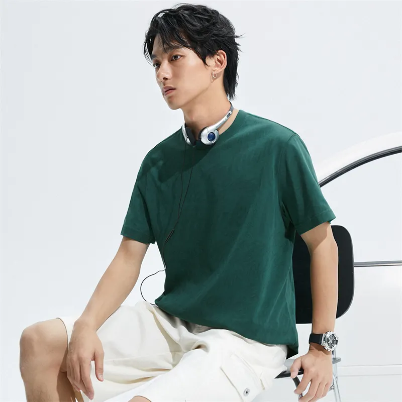 FAIRWHALE T Shirt Unisex Dark Green-4