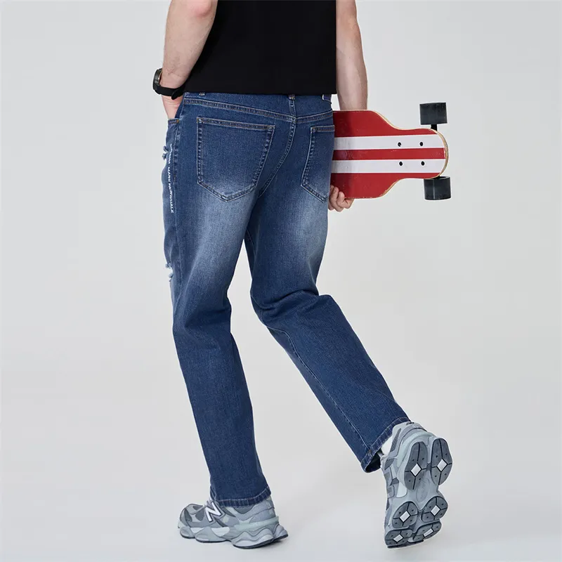 FAIRWHALE Jeans Men 112 Medium Blue-5