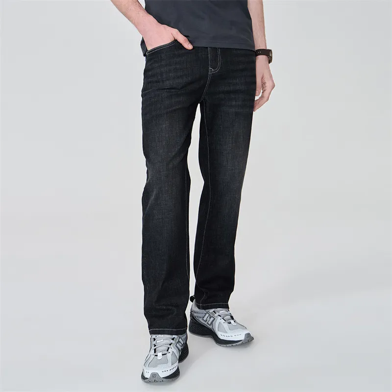 FAIRWHALE Jeans Men 002 Black Gray-4