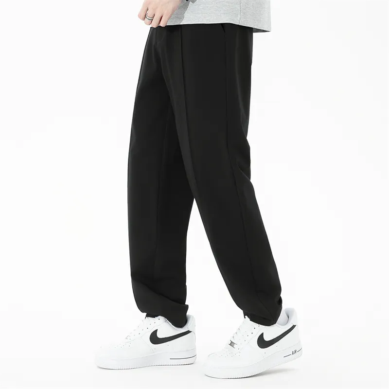 FAIRWHALE Casual Pants Unisex Black-2