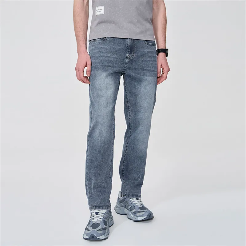 FAIRWHALE Jeans Unisex 112 Medium Blue-5