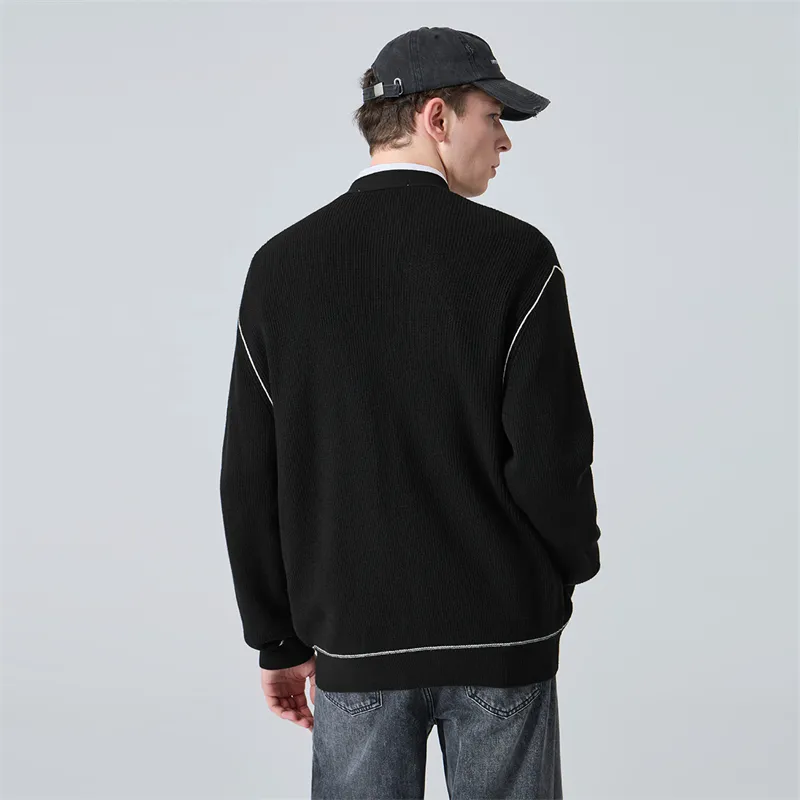 FAIRWHALE Sweaters Unisex 001 Black-5
