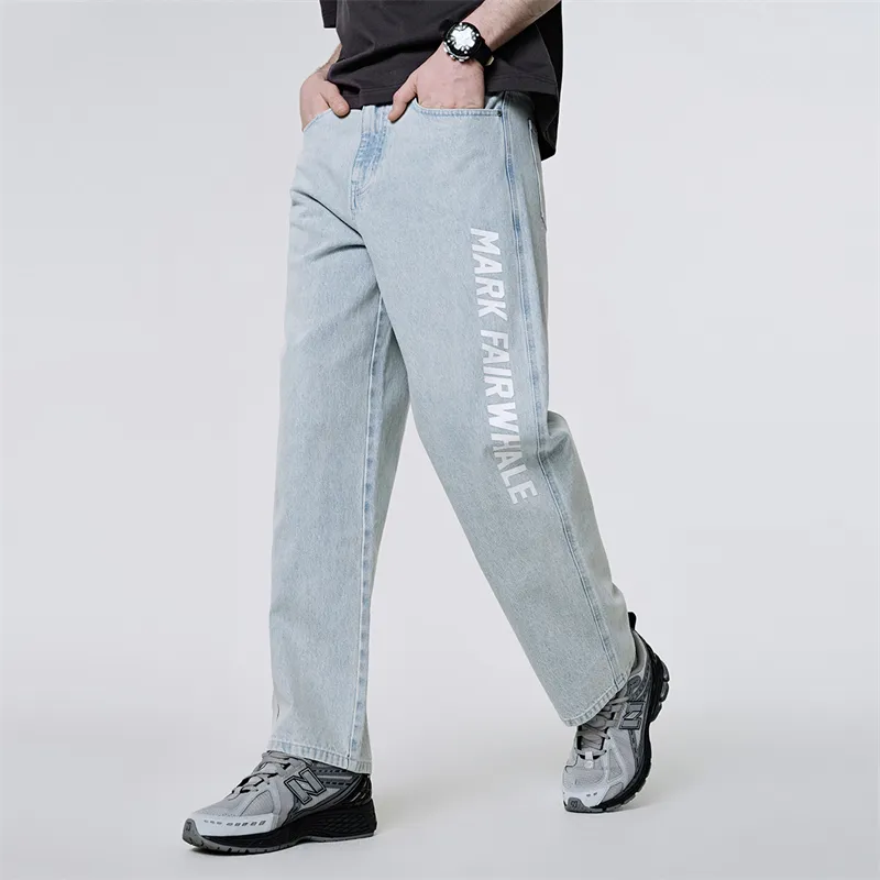 FAIRWHALE Jeans Unisex 113 Light Blue-4