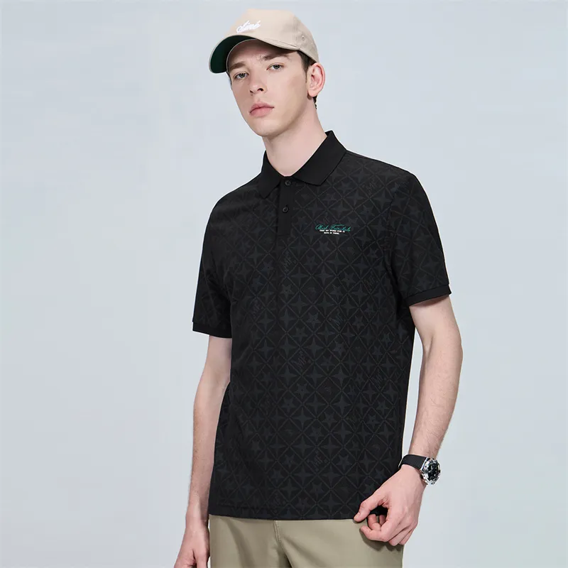 FAIRWHALE Polo Shirts Unisex 001 Black-3