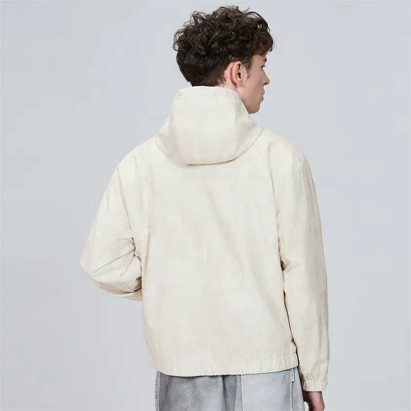 FAIRWHALE Jackets & Coats Unisex Beige Yellow-6