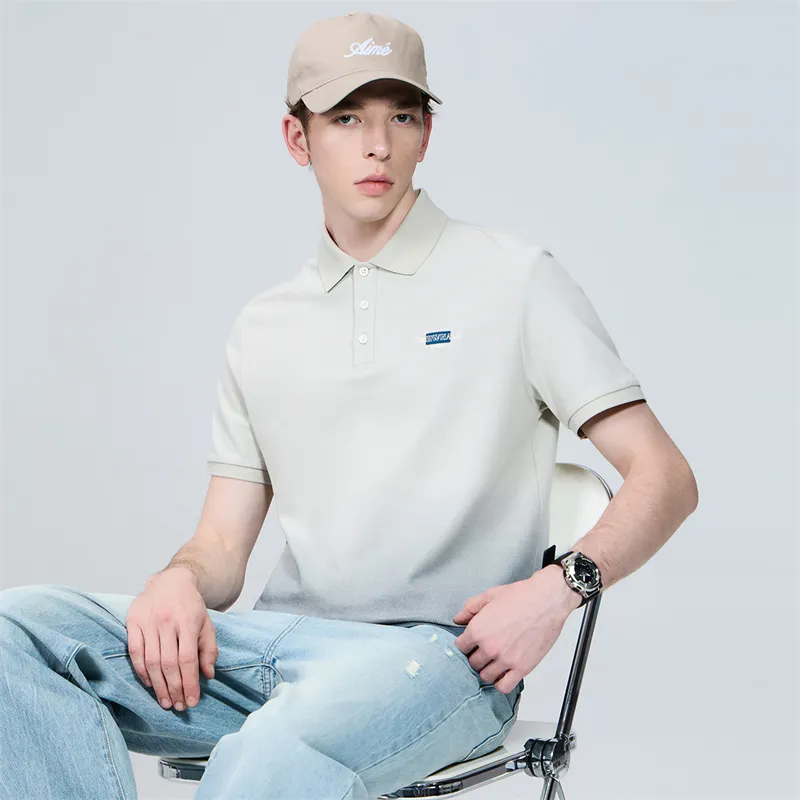 FAIRWHALE Polo Shirts Unisex 706 Light Khaki-3