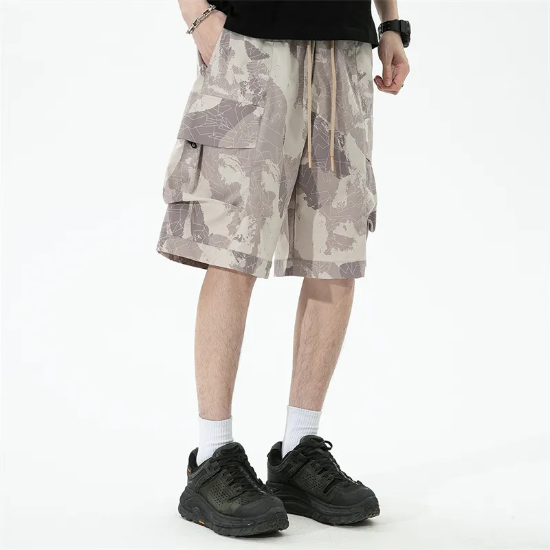FAIRWHALE Cargo Shorts Unisex-11