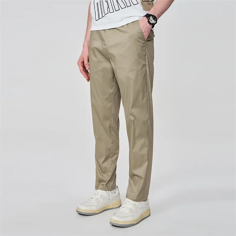 FAIRWHALE Casual Pants Men's Khaki-2