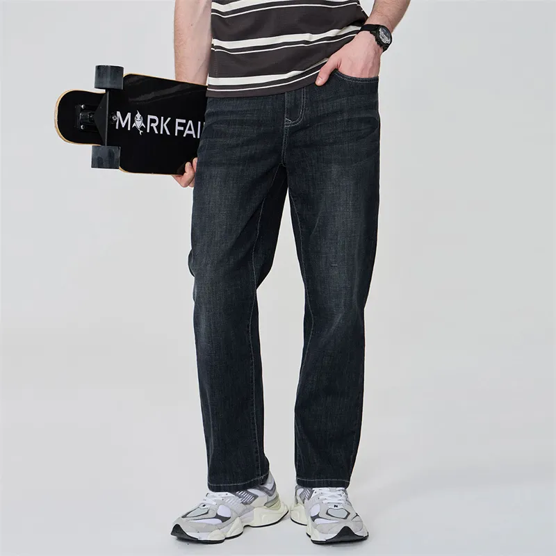 FAIRWHALE Jeans Men 015 Dark Gray-2