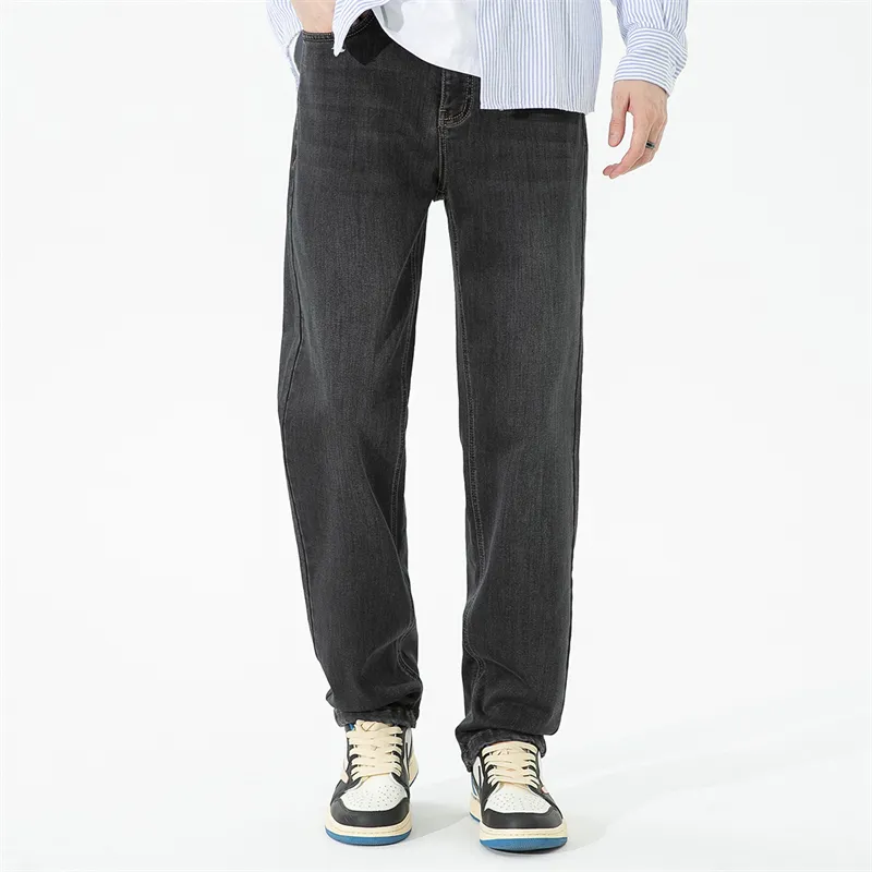 FAIRWHALE Jeans Unisex Black Gray-3