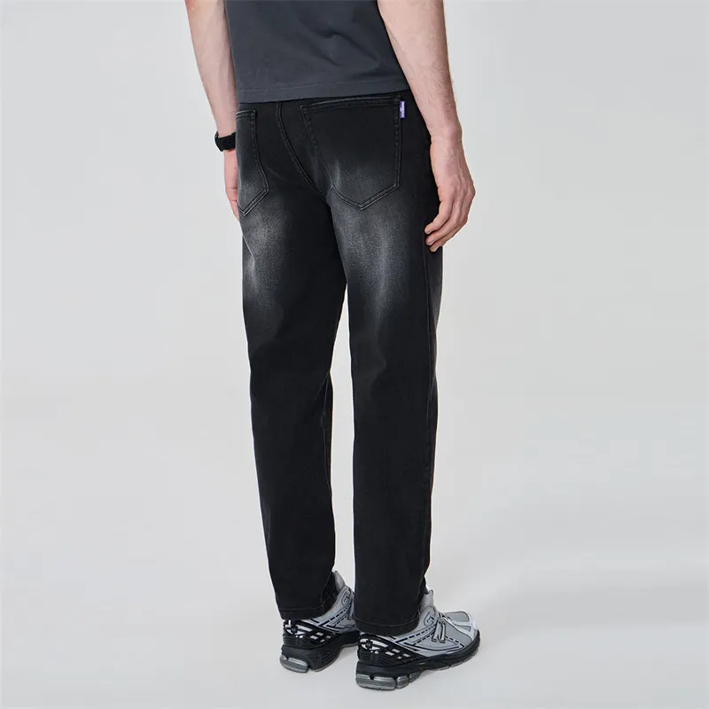 FAIRWHALE Jeans Men Dark Gray-4